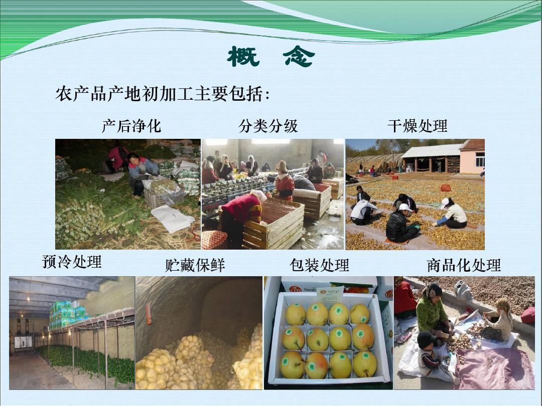 食用農產品初加工惠民工程實施要求與操作指南